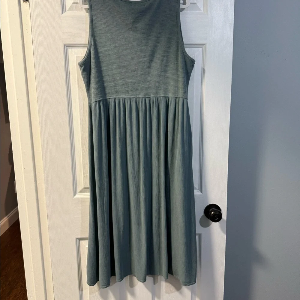 Frye - 2 Dresses - Dusty Rose and Sage Green - XXL - Picture 8 of 9